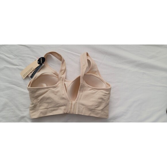 Truekind Womens Sz 2XL Daily Comfort Wireless Shaper Bra w/ Extender Nude 10022 - Picture 5 of 13